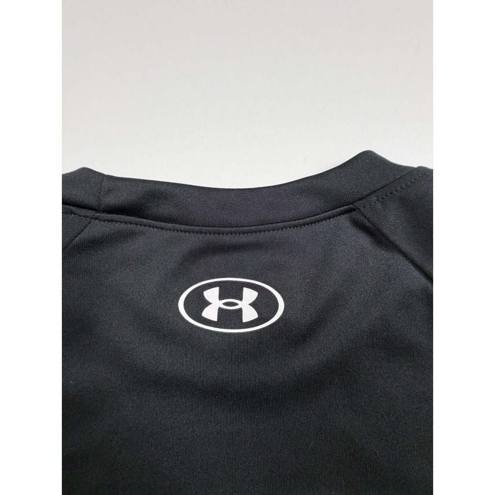 Under Armour Boys Youth Large Black Graphic Loose Fit Athletic T-Shirt - Picture 15 of 15